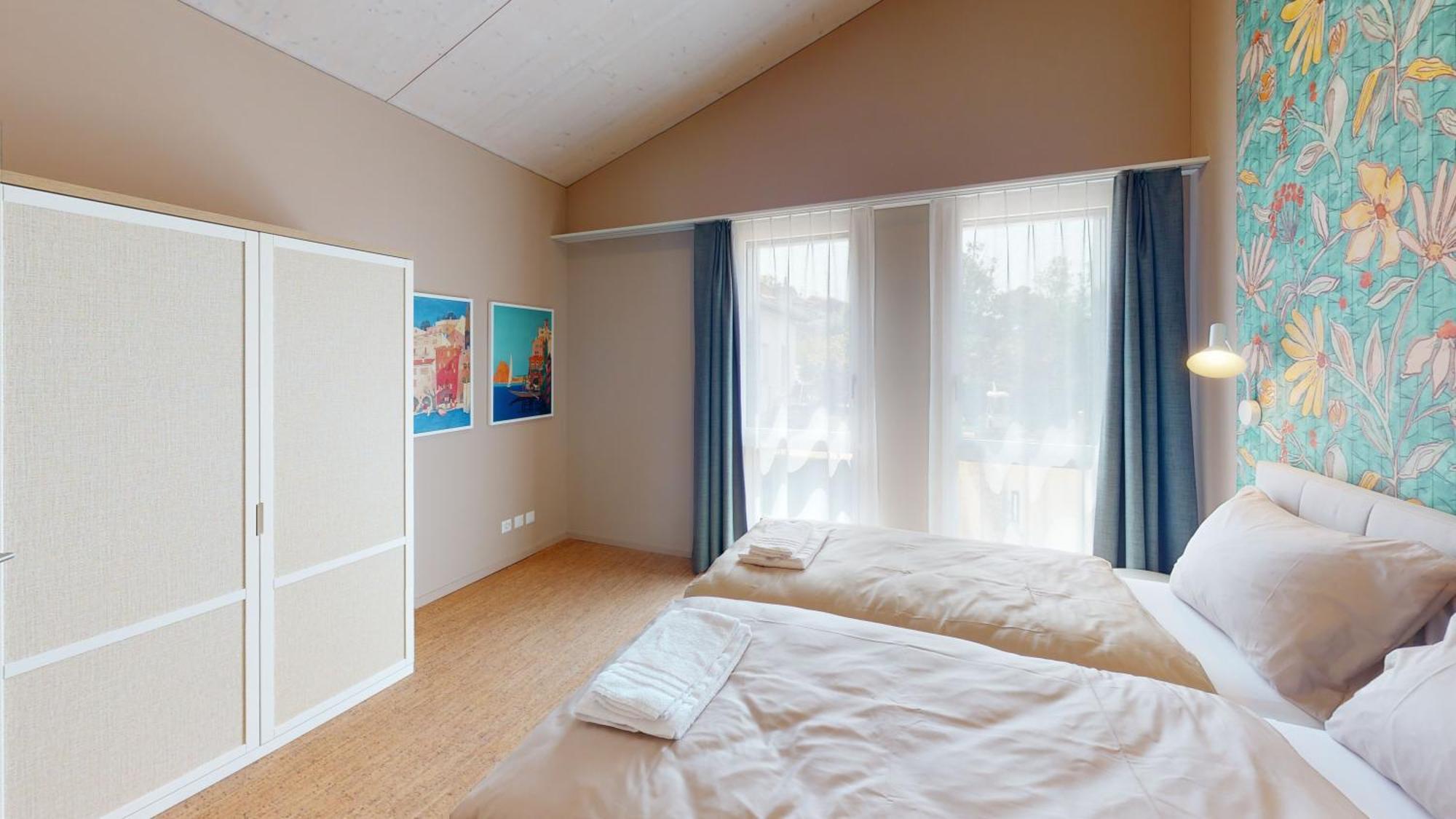 Reka-Feriendorf Albonago Viganello Oda fotoğraf
