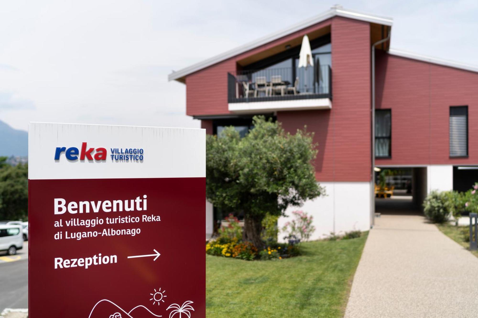 Reka-Feriendorf Albonago Viganello Dış mekan fotoğraf